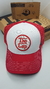 Gorra De Autor The Cap PREMIUM TRADE LINE Blanco y Rojo - comprar online