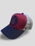 Gorra De Autor The Cap TRADE LINE Fantasy Bordo, Azul y Gris
