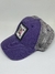 Gorra De Autor The Cap TRADE LINE Random Edit. Cuadrangular Model Start Lila y Gris