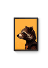 Quadro Decorativo Rocket Racoon A3 42 x 29,7
