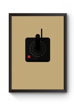 Quadro Arte Controle Atari Poster