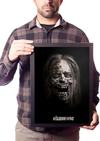 Quadro Arte The Walking Dead Poster Moldurado