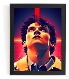 Quadro Black Mirror Bandersnatch Filme Poster Moldurado Arte