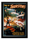 Quadro Decorativo Thurston Magico Retro Cartaz Moldurado