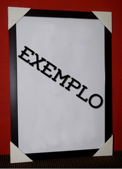 Quadro Banda Cólera Punk Rock Águia Filhote Moldura 42x29cm - comprar online
