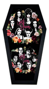 Quadro Caixão Rainhas Do Terror Arte Exclusiva