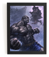 Quadro Sagat Vs Akuma Game Arte Street Fighter