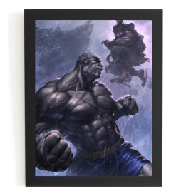 Quadro Sagat Vs Akuma Game Arte Street Fighter