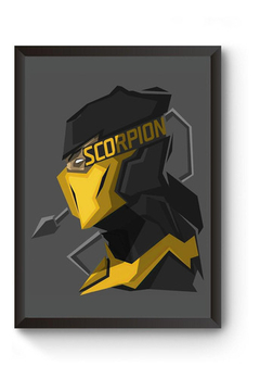Quadro Decorativo Scorpion