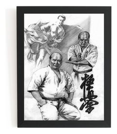 Quadro Academia Sosai Masutatsu Oyama Karate Kyokushin