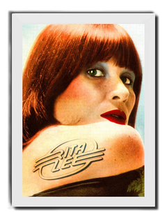 Quadro Foto Rita Lee Jovem Rainha Rock Nacional