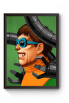 Quadro Arte Homem Aranha Dr Octopus Poster