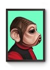 Quadro Arte Star Wars Piloto Rebelde Poster