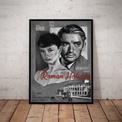 Quadro Decorativo A Princesa E O Plebeu Roman Holiday Arte