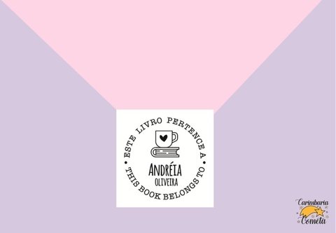 Carimbo para livro 1