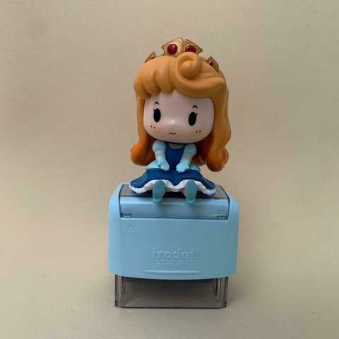 carimbo automático personalizado cinderela