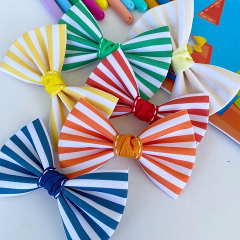 Laço listras escolares