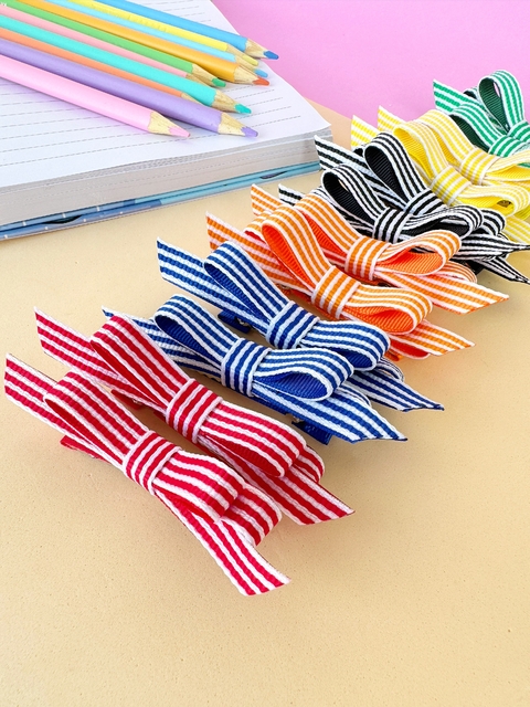 Parzinho escolar listras - comprar online