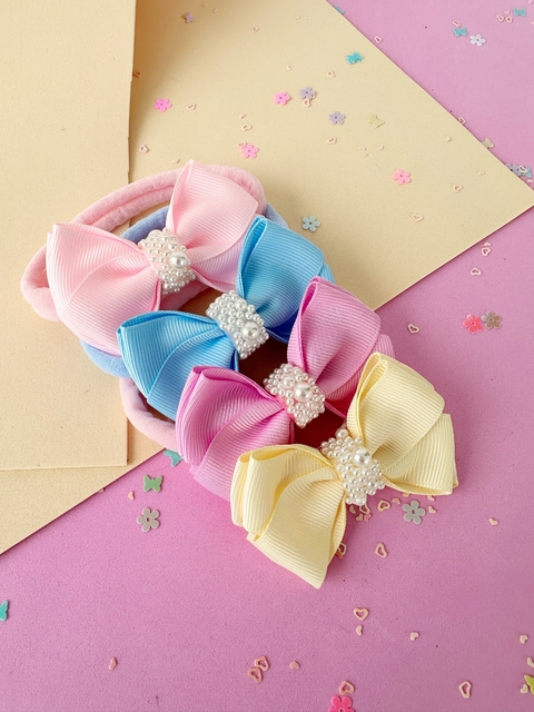 Faixa de meia de seda laço Sophia