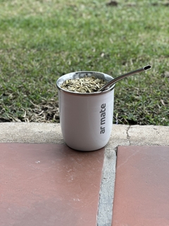 AR MATE ACERO BIG - BLANCO + BOMBILLA en internet