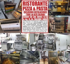 EXCLUSIVO RESTO & PASTAS – PIZZA NAPOLITANA – REMATE EL JUEVES 13/6/24 en internet