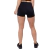 SHORTS PRETO CURTO RECORTE LATERAL on internet