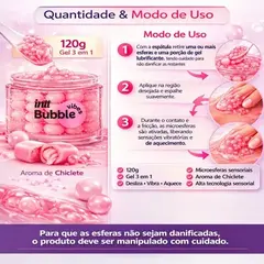 Bubble Vibes Gel 3 Em 1 Desliza Vibra Aquece vibra 120 g - comprar online