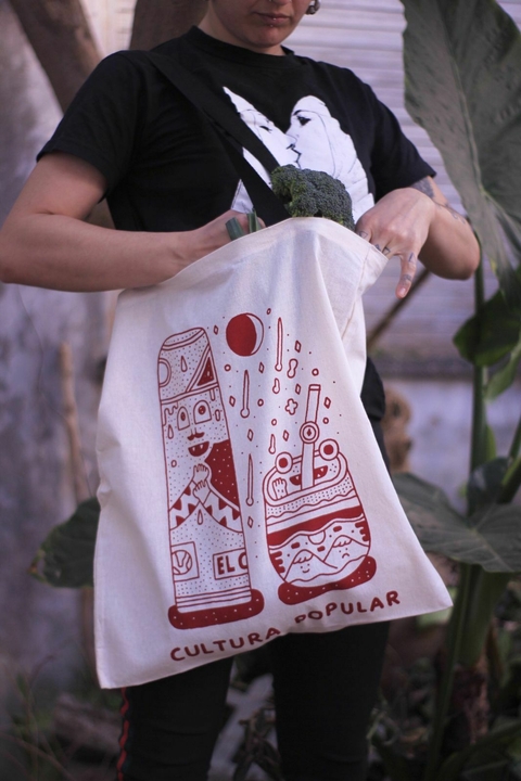 TOTEBAG - Cultura Popular (Ilustración por DELCIELO) - comprar online
