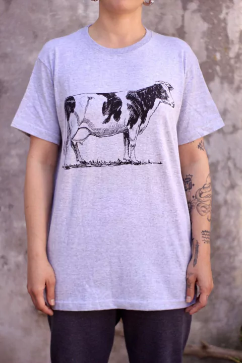 REMERA MANGA CORTA [VACA]