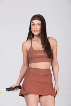 Top Carla Marrom - comprar online