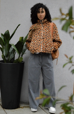 Campera Leopard Print