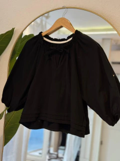 Blusa de Lino Alforza - tienda online