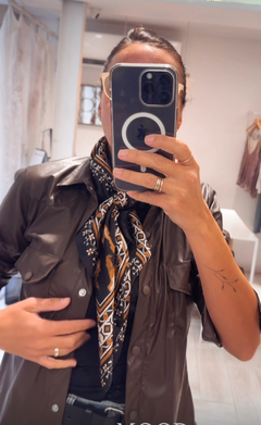 Camisa simil cuero - MOOD