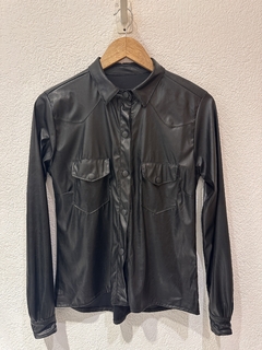 Camisa simil cuero - comprar online