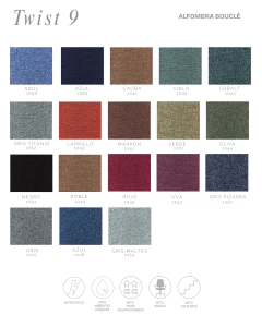 Colección Twist 9 - Bouclé