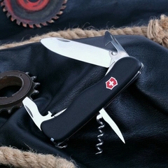 Cortaplumas Victorinox Picknicker 11 Usos Navaja Suiza Negra - Total Nautica