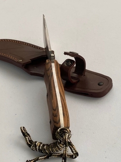 Cuchillo Venado Tactical 13 Cm Acero An-58 Funda Caza España - tienda online