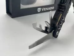 Pinza Multiuso Venado De Acero Inox Antideslizante Con Funda