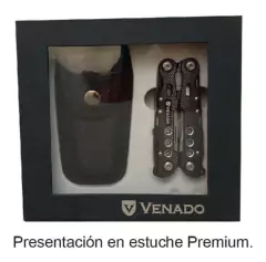 Pinza Multiuso Venado De Acero Inox Antideslizante Con Funda - Total Nautica