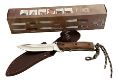 Cuchillo Venado Tactical 13 Cm Acero An-58 Funda Caza España