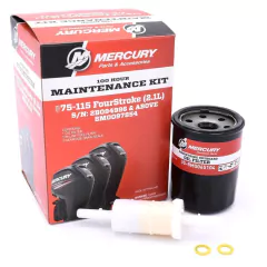 Kit Service Mercury 100 Horas 75 - 115 Hp 4t 2.1 L