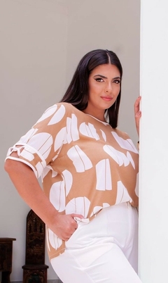 Blusa Abstrata - loja online