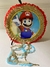 Piñata temática Mario Bros redonda