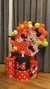 ALQUILER DE FONDO CON 3 MESAS TAMBORES PARA CUMPLEAÑOS TEMATICA MINNIE