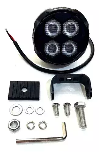 Faro Led 3,1 Blanco 40w 4 Chips Led Osram Iron Led 12v/24v