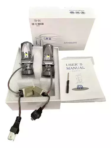 Kit Proyector Csp Led Con Lupa Laser H4