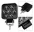 Kit X2 Faros Cuadrados 7led 21w en internet