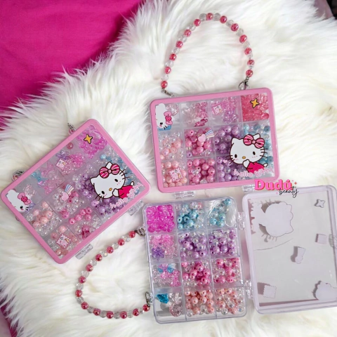 Kit armado de Bijouterie Hello Kitty Fucsia