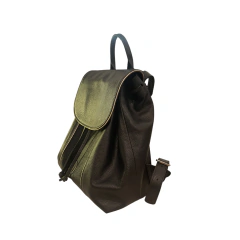 Mochila Oly Negra con pelo natural