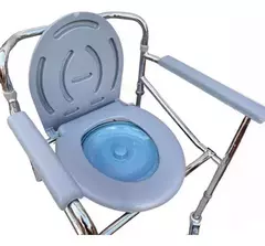 Cadeira Pra Banho 4 Rodas Com Assento Dobravel 100kg na internet